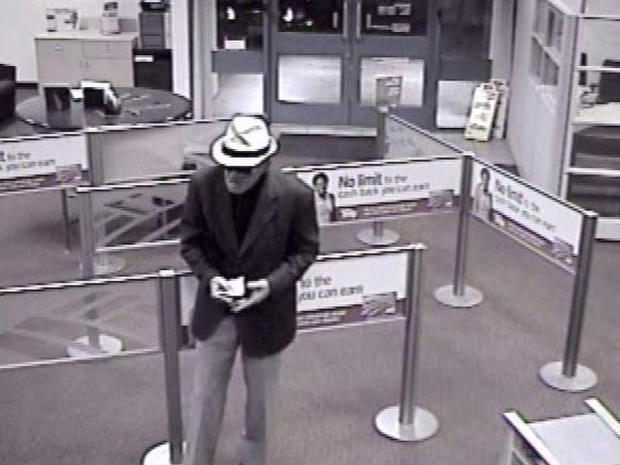 "Geezer Bandit" Tied to 12th Calif. Bank Robbery 
