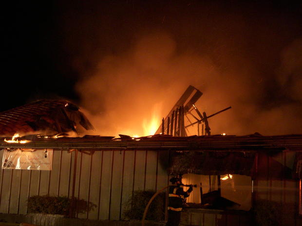 Fire destroys Giovanni's Restaurant in Colfax. 