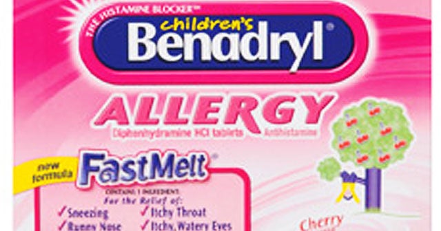 Johnson & Johnson Recalls Benadryl, Motrin List) CBS News