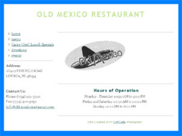 Old Mexico Restaurant 