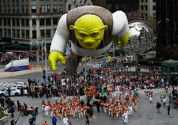 Macy's Thanksgiving Day Parade Winds Through New York City 
