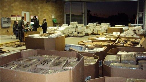 San Diego Drug Tunnel Had Railcar, Tons Of Pot 