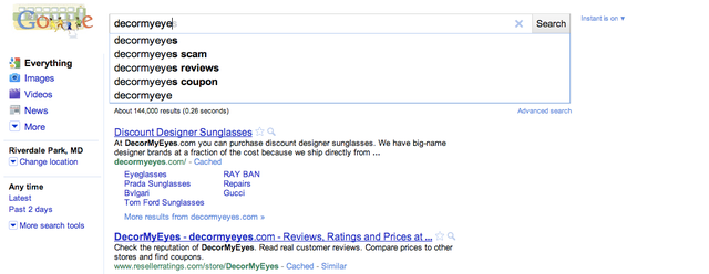 One retailer's quest for negative ratings--and Googlejuice--has forced the search giant to change its algorithm. 