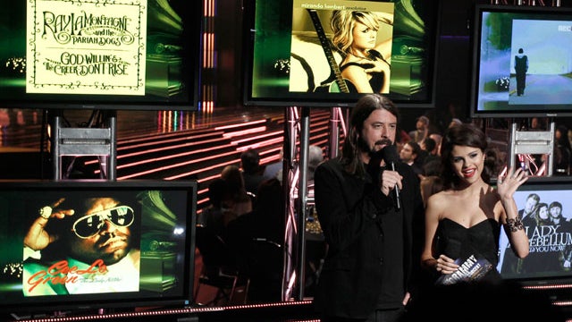 LOS ANGELES, CA - NOVEMBER 30: Singer Katy Perry performs onstage at the GRAMMY Nominations Concert Live! at the Club Nokia on November 30, 2010 in Los Angeles, California. (Photo by Kevin Winter/Getty Images)  