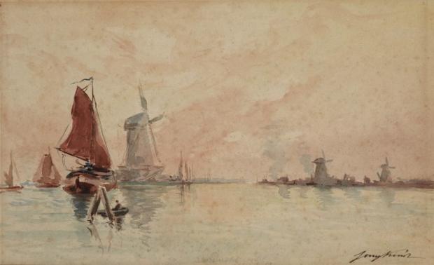 boats-on-a-canal-and-windmills-near-dordrecht-currently-by-imitator-of-johan-barthold-jongkind-about-1920-formerly-att1.jpg 