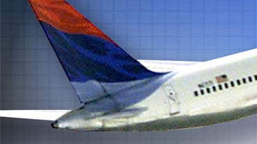 Delta Airllines tail fin 