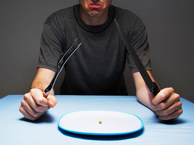 man, diet, plate, pea, eating disorder, istockphoto, 4x3 
