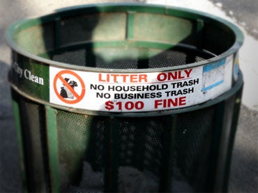 New York Fines 80-Year-Old Woman $100 for Throwing Newspaper in Trash 