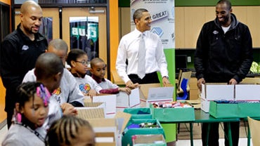 Barack Obama, Lakers 