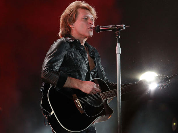 Jon Bon Jovi performs on stage at Etihad Stadium on Dec. 11, 2010, in Melbourne, Australia. 