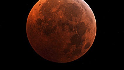 The Drama of a Total Lunar Eclipse
