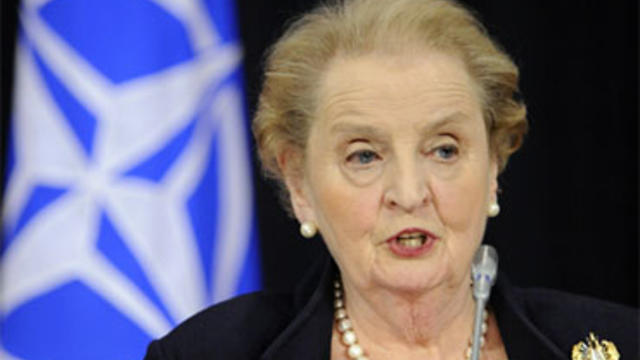 Former US Secretary of State Madeleine Albright  