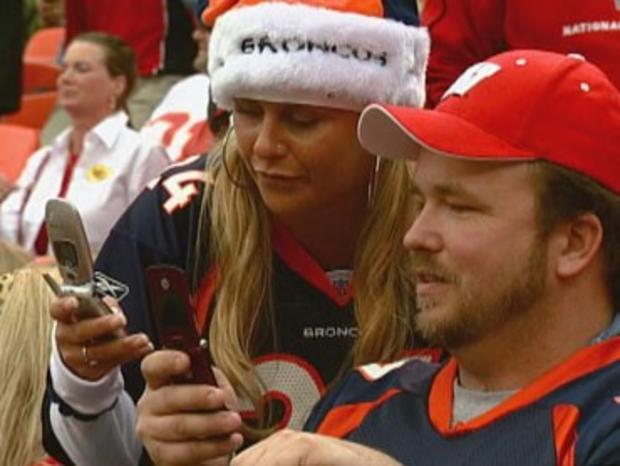 Broncos Fans Texting 