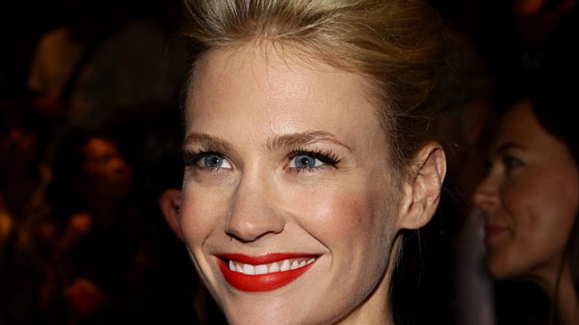 MILAN, ITALY - SEPTEMBER 24: Actress January Jones attends the Versace Spring/Summer 2011 Womenswear show during Milan Fashion Week on September 24, 2010 in Milan, Italy. (Photo by Vittorio Zunino Celotto/Getty Images 