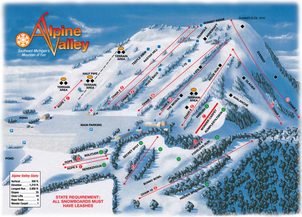Alpine Valley Ski Area 