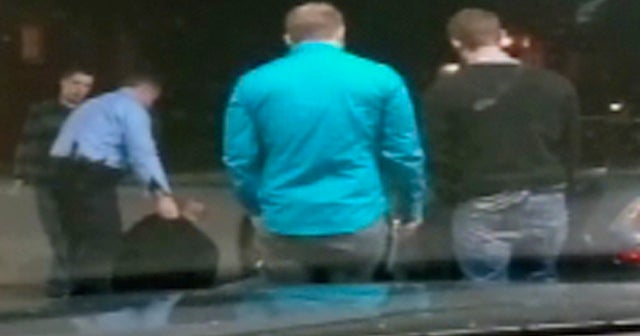 Gas Station Beating Caught on Tape CBS News