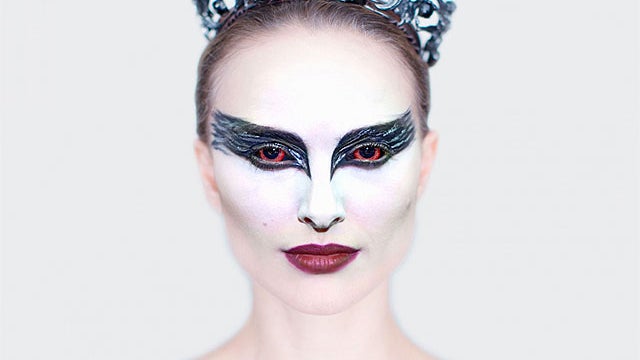 "Black Swan" movie poster starring Natalie Portman. 