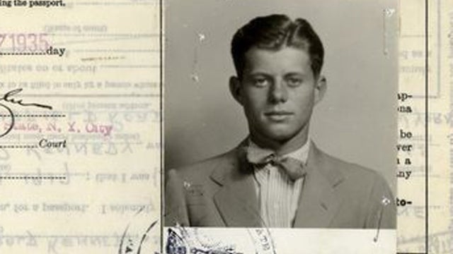John F Kennedy Passport Application 