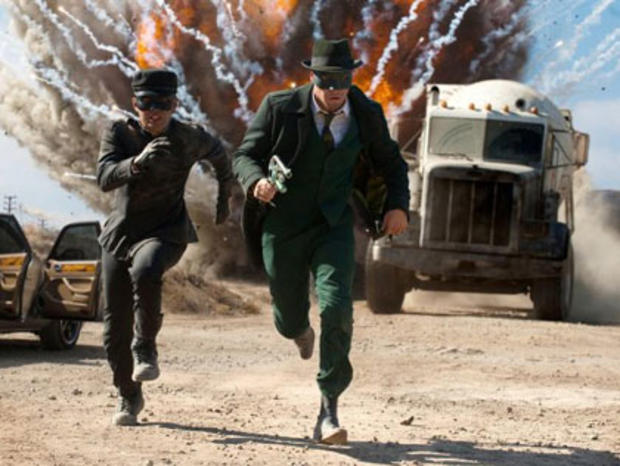Seth Rogen and Jay Chou star in "The Green Hornet" 