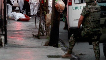 Mexico Drug War Shootout 