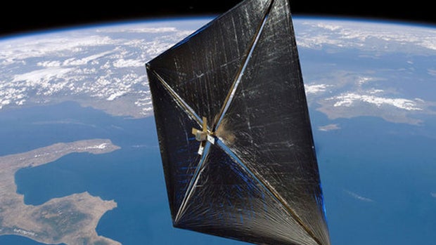 Getting a Solar Sail Ready for Space