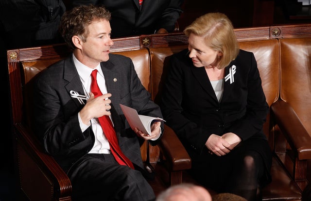 Kirsten Gillibrand and Rand Paul 
