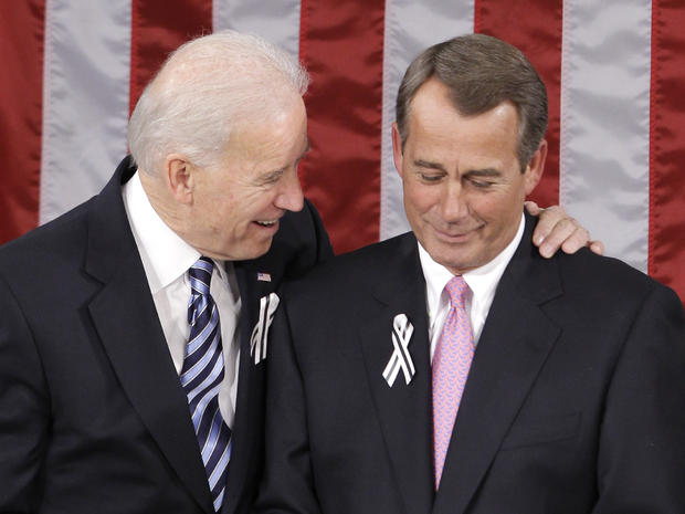 Joe Biden and John Boehner 