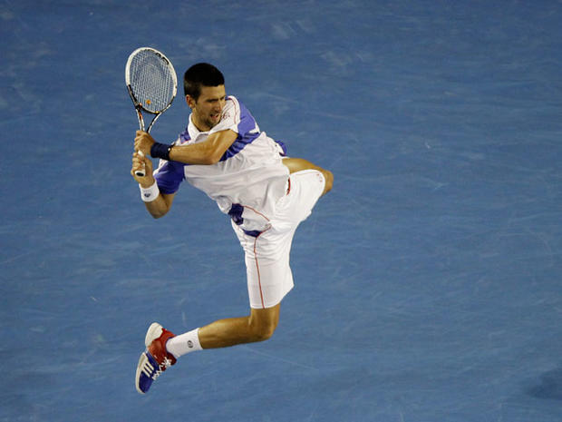 Serbia's Novak Djokovic  