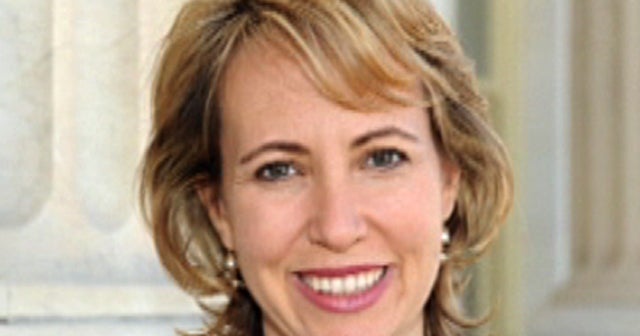 Giffords at Endeavour blast off: 