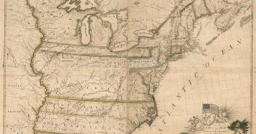 Library Of Congress To Show 1st US Map After Sale - CBS News