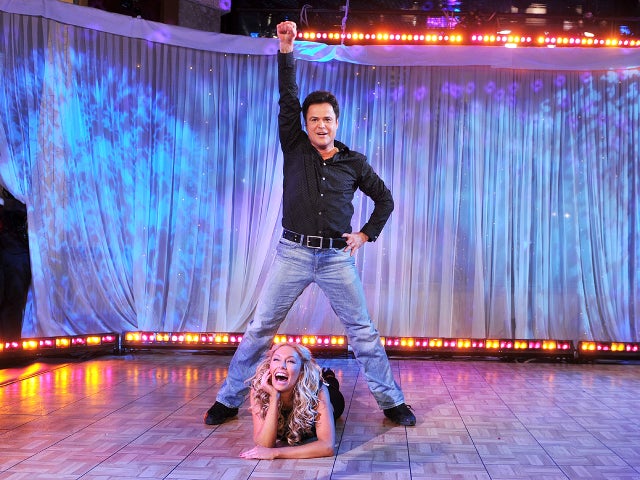 Donny Osmond and Kym Johnson on  