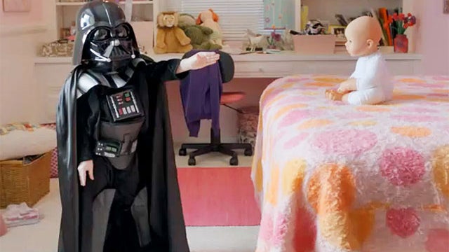 Darth Vader makes a cameo in Super Bowl 2011 commercial for Volkswagen.  