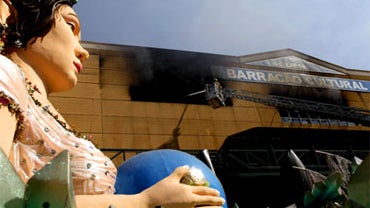 Brazil Rio de Janeiro Carnival Fire 