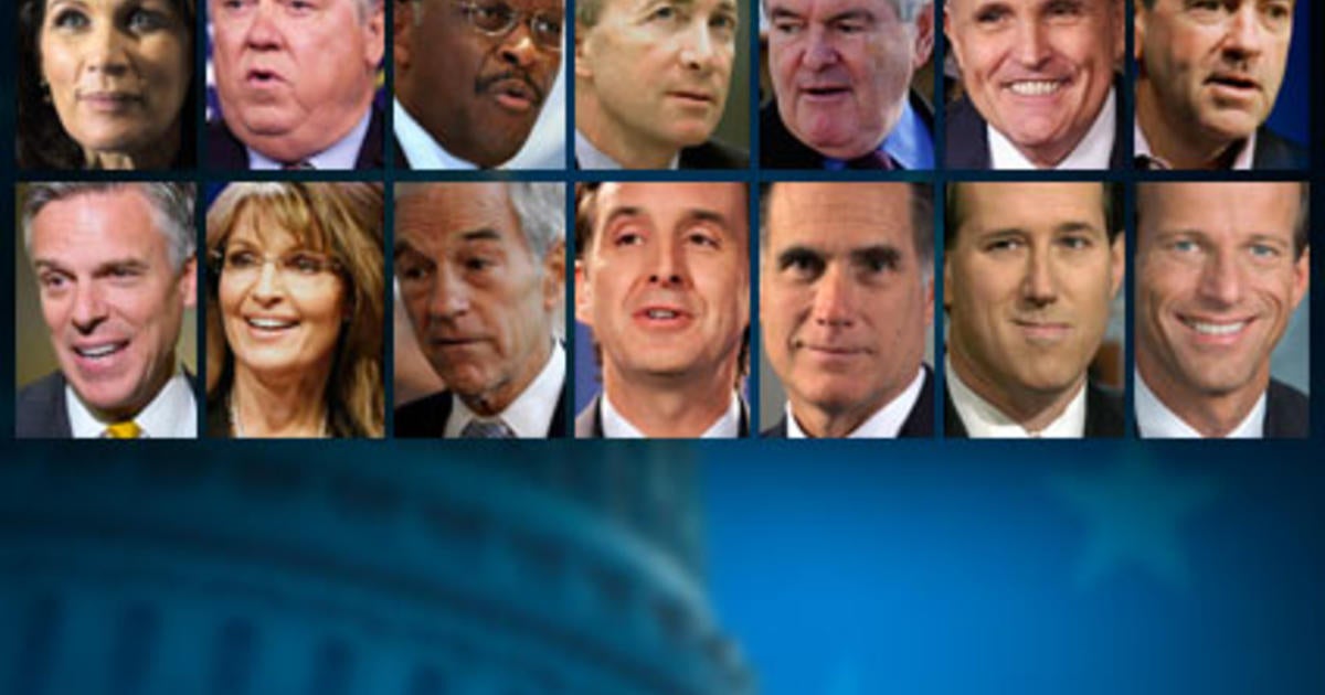 Sizing Up the 2012 GOP Presidential Contenders - CBS News