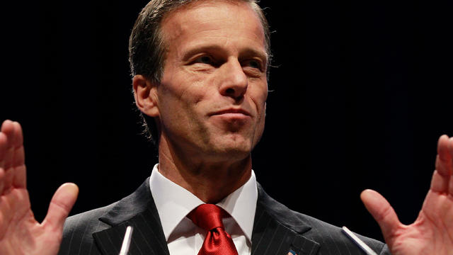 Sen. John Thune, R-S.D., speaks at the Conservative Political Action Conference 