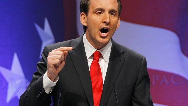 Former Minnesota Gov. Tim Pawlenty, speaks at the Conservative Political Action Conference  