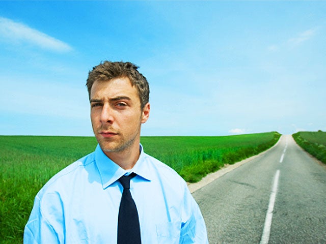 man, road, life, travel, journey, mental health, stock, 4x3 