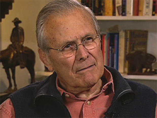 Former Secretary of Defense Donald Rumsfeld 