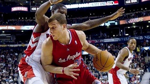 Blake Griffin; Ed Davis; DeMar DeRozan 