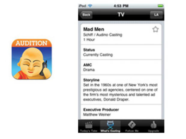 Actor Genie iPhone App 