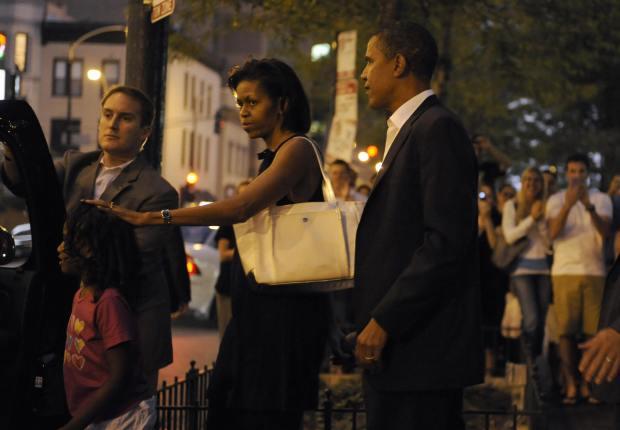 The Obamas On The Town 