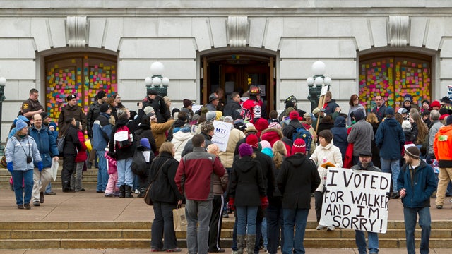 Wisconsin, protests 