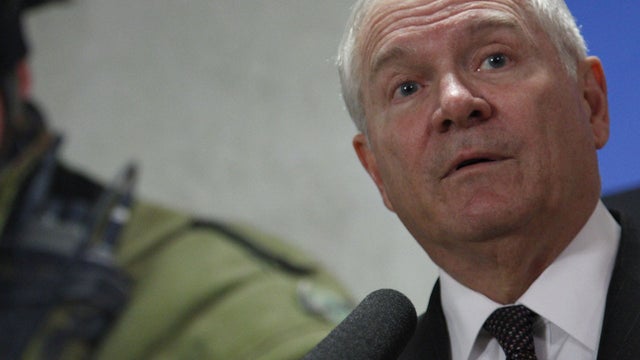 U.S. Defense Secretary Robert Gates  