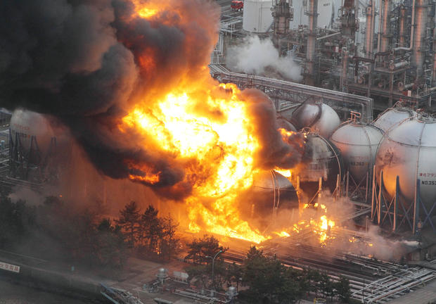 Japan oil refinery  