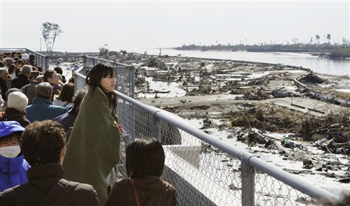 Quake, tsunami slam Japan