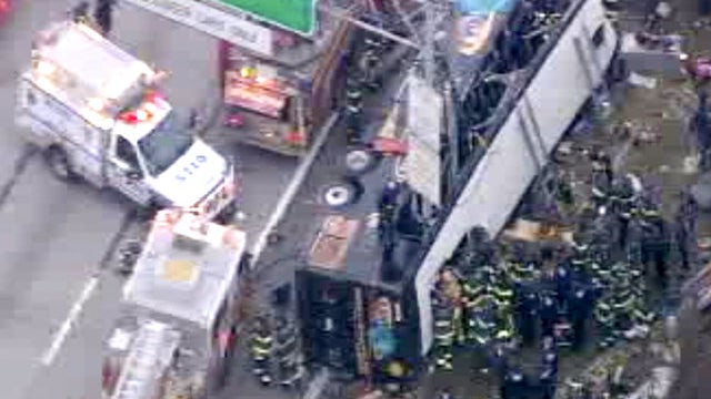NYC bus accident 