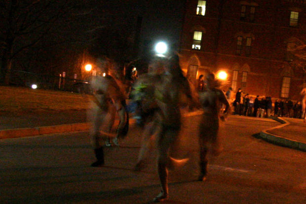 Tufts University president ends December naked student run 