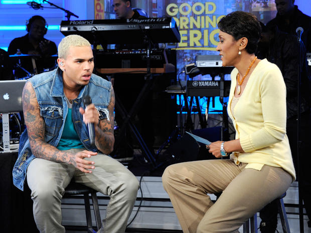 Chris Brown apologizes for "GMA" incident on BET 
