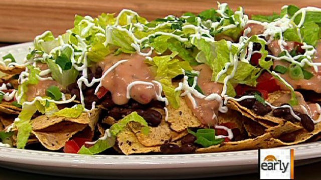 Katie Lee's healthy nachos 