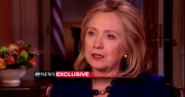 Clinton defends Obama on Libya, says she would stay through beginning ...